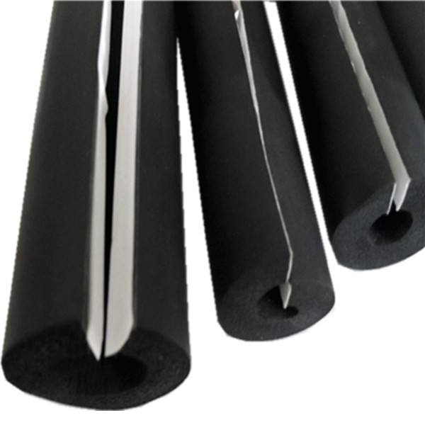 Closed structure rubber insulation pipe