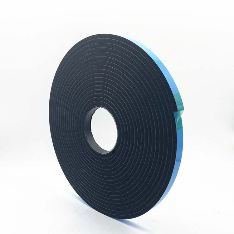 High Density Semi-rigid Double Sided Adhesive PVC Foam Tape for Curtain Wall
