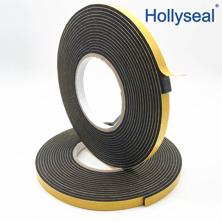 Hollyseal® Medium Density High Strength Adhesive PVC Foam Tape for Window Glass