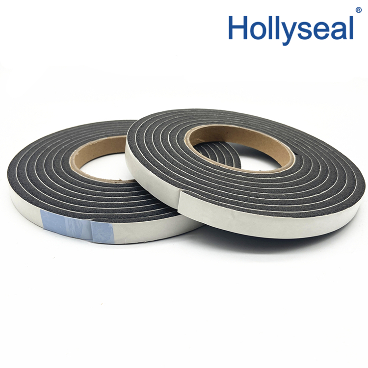 Hollyseal® Single-Sided Adhesive Closed-Cell Waterproof Gap Seal PVC Foam Tape