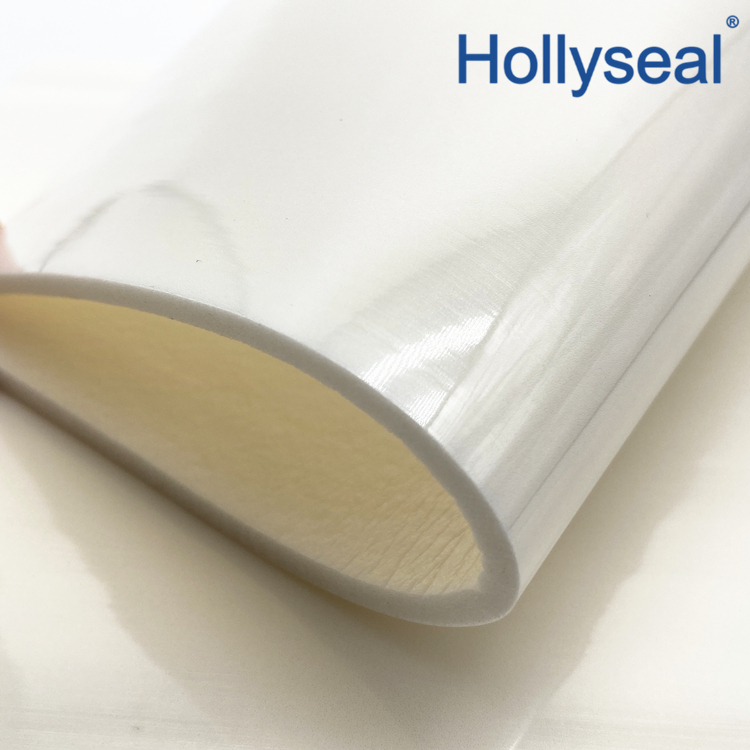 Hollyseal®Medium Density Closed Cell White with Permanent Polyester Film