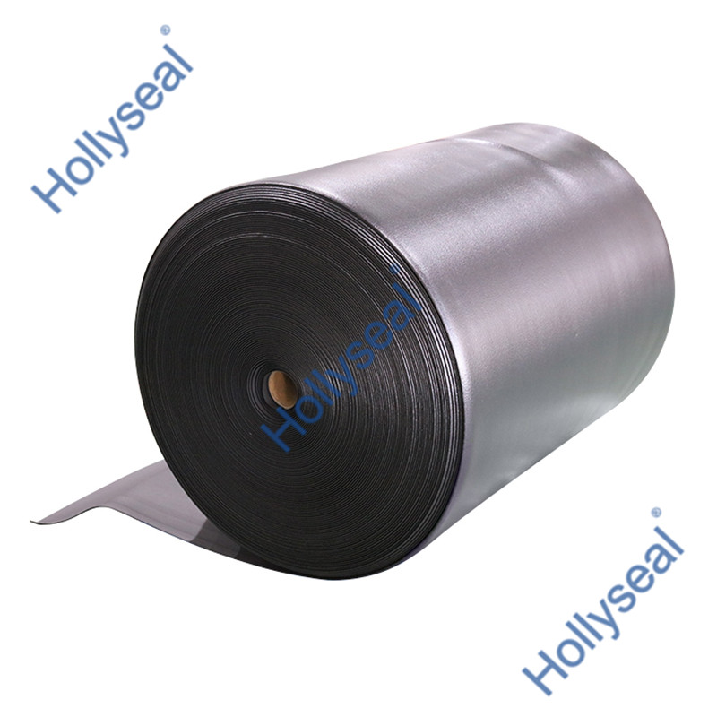 Hollyseal®白色的PVC密封胶带表层PET透明膜 厚度1mm~25mm，密度110kg/m³~500kg/ m³