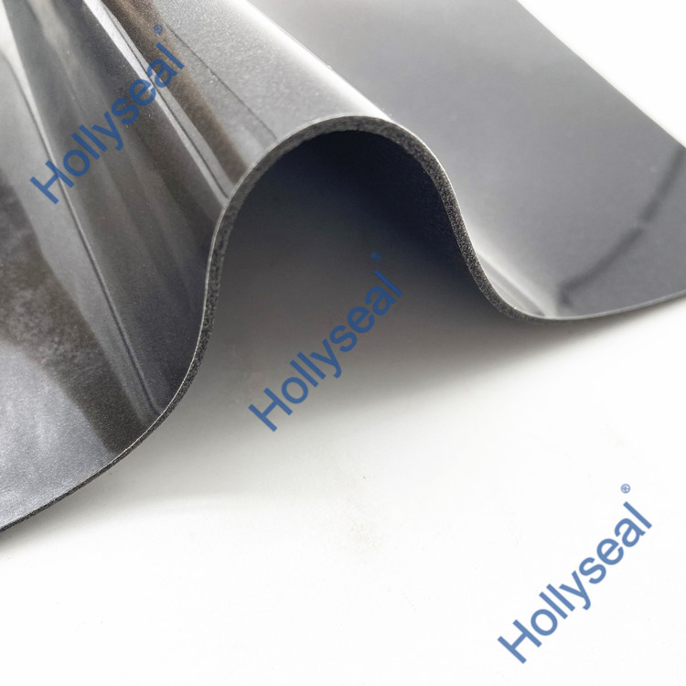 Hollyseal®低密度软质1.5mm厚防水PVC泡棉带透明PET膜