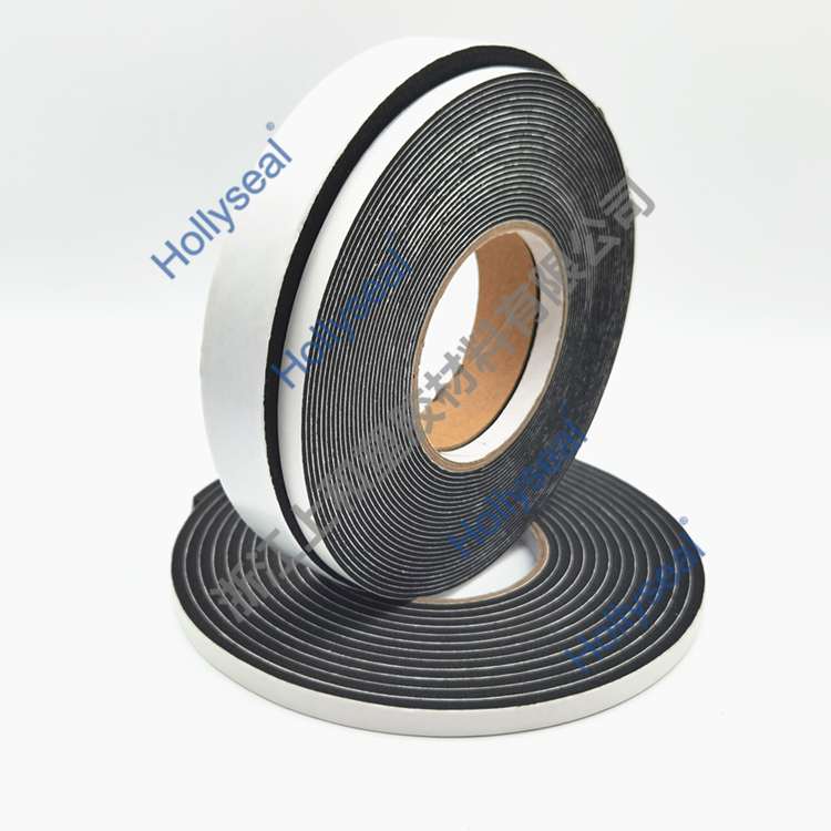 闭孔Hollyseal®PVC单面发泡胶带 厚度1mm~25mm，密度110kg/m³~500kg/ m³