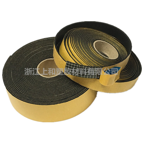 橡塑发泡密封条表面带网格
